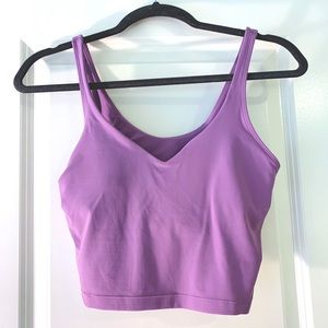Lululemon align tank: purple/light purple